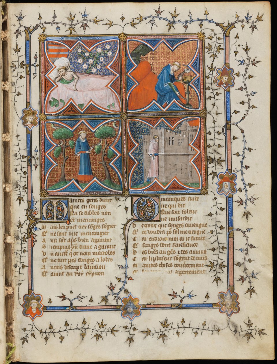 Guillaume de Lorris ve Jean de Meun tarafından Roman de la Rose
