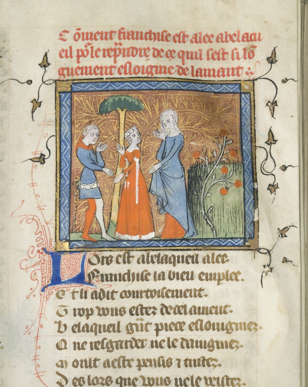 Guillaume de Lorris ve Jean de Meun tarafından Roman de la Rose
