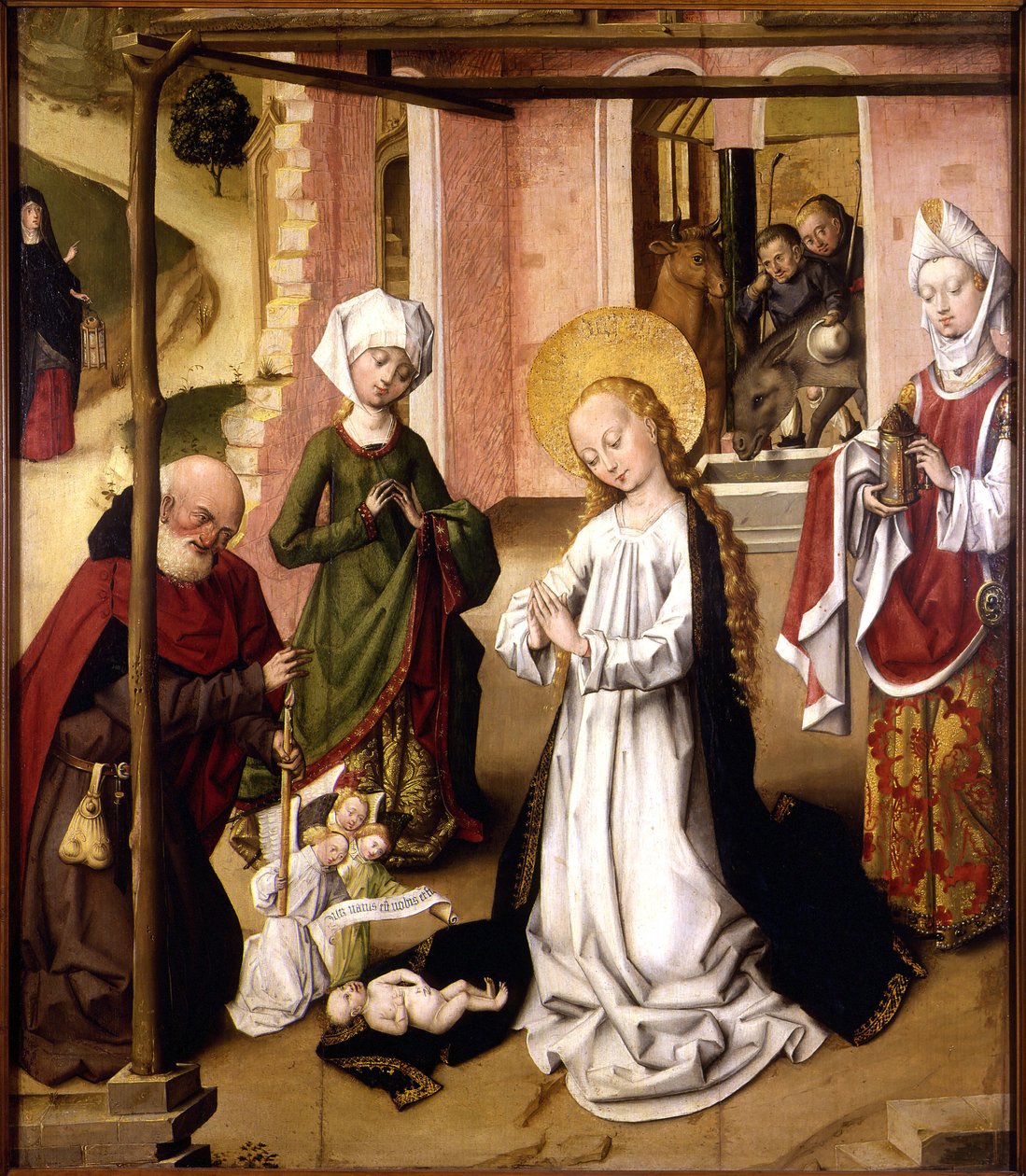 Mesih Çocuğunun Hayranlığı by Master of the Saint Bartholomew Altarpiece