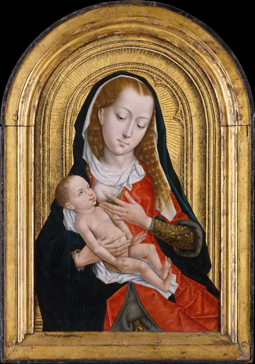 Bakire ve Çocuk, 1475-99 by Master of the Saint Ursula Legend