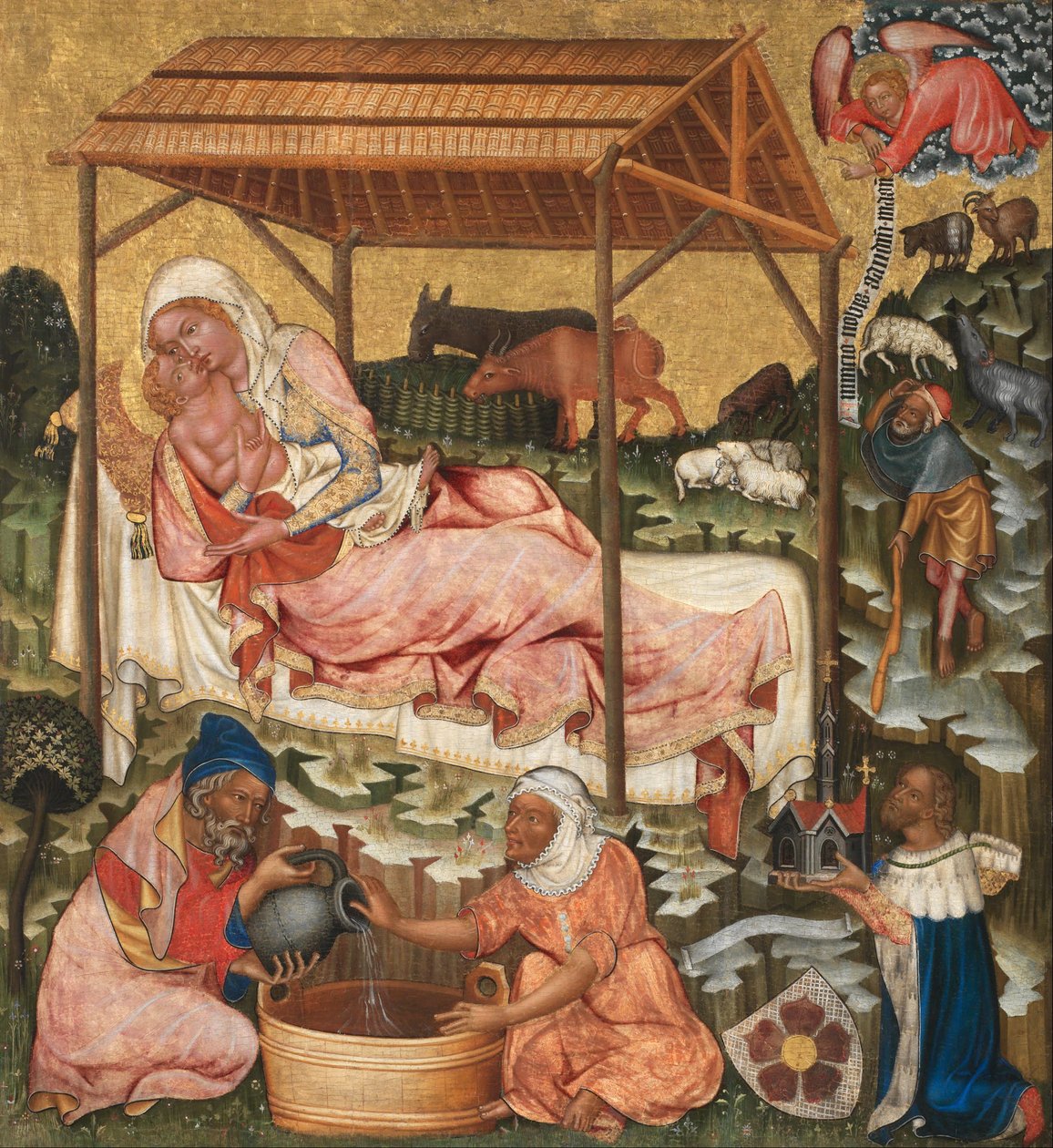Doğuş by Master of the Vyšší Brod Altarpiece