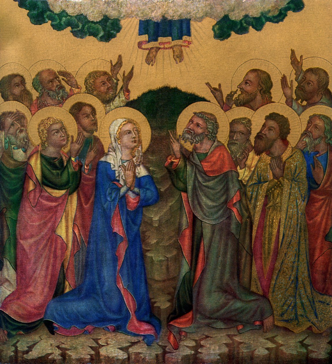 'Yükseliş', c1350 1955. by Master of the Vyssi Brod Altar
