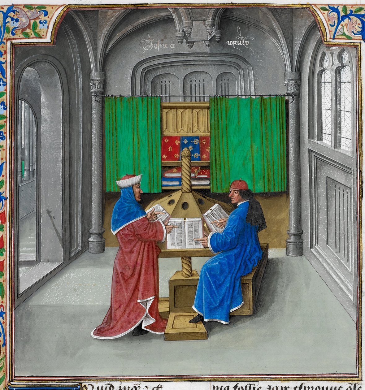Boccaccio ve Petrarch Kimden: Ünlü Adamların Maceraları, Giovanni Boccaccio by Master of the White inscriptions