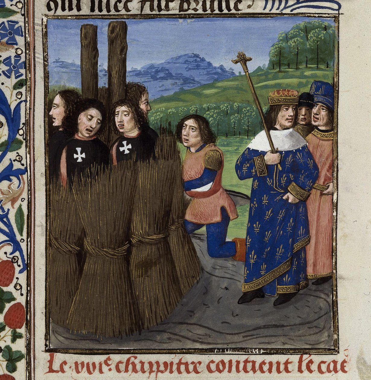 Tapınakçıların Yakılması Kimden: Ünlü Adamların Kaderi Giovanni Boccaccio by Master of the White inscriptions