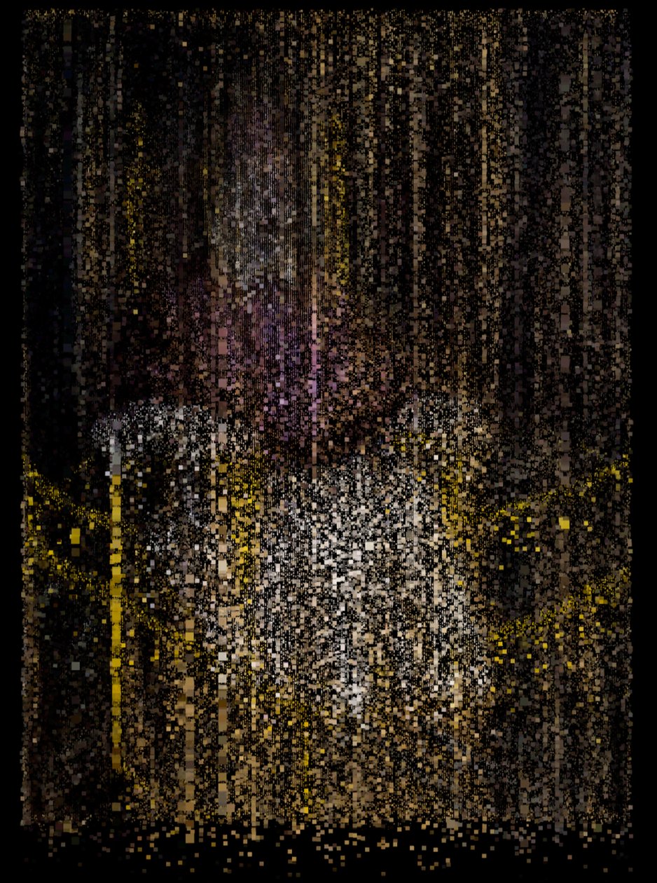 Masumiyetin Sonu, 2009 (Perde, projektör ve sabit disk) by Mat Collishaw