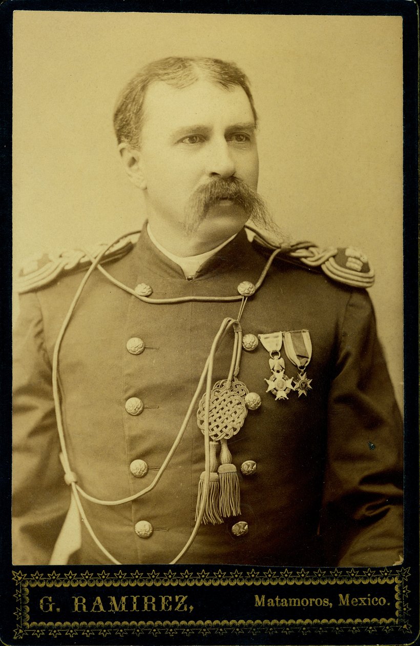 John Burges Johnson, Kaptan, 3. Süvari, ABD Ordusu by Matamoros G. Ramirez