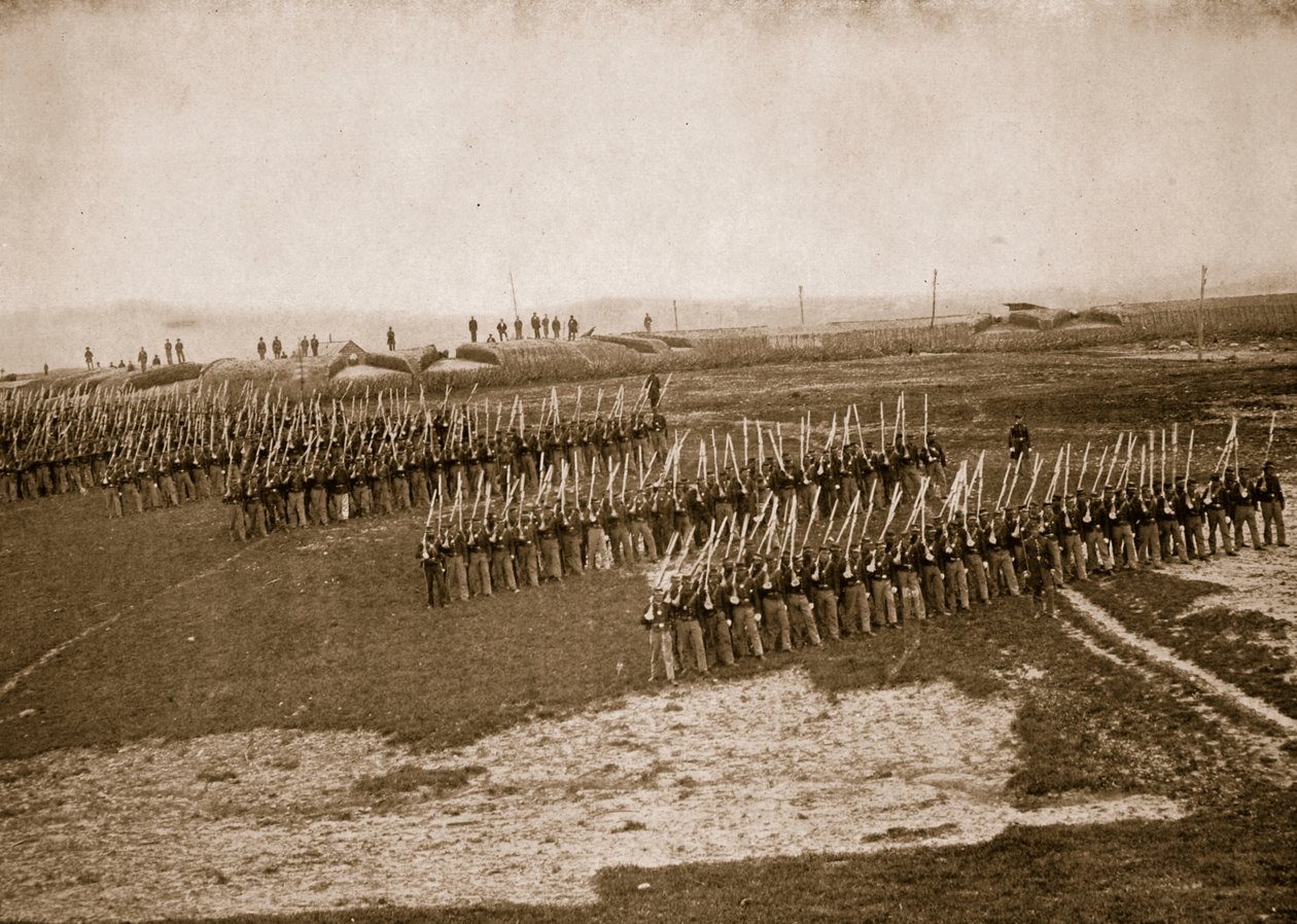 26. New York Gönüllüleri, 1861-65 by Mathew B. Brady