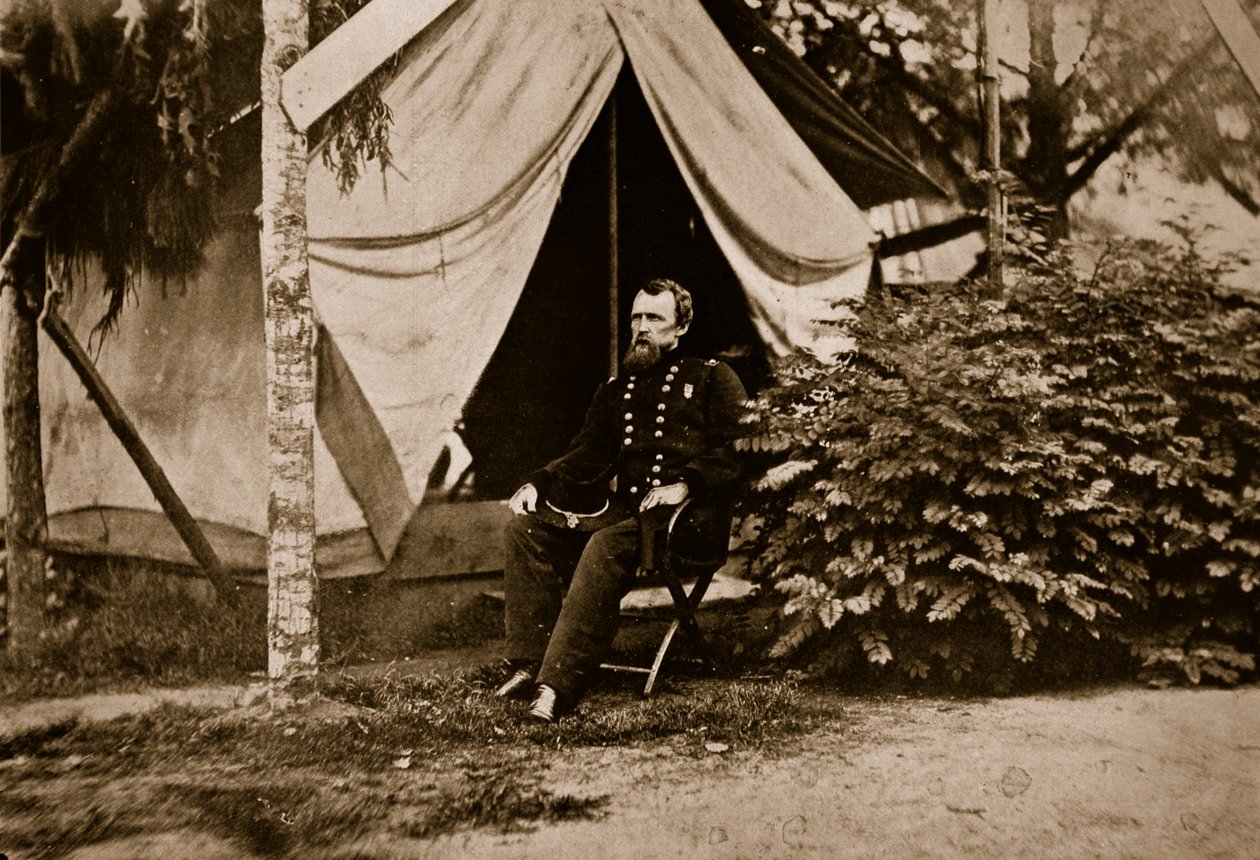 General David B. Birney, 1861-65 (sepya fotoğrafı) by Mathew B. Brady
