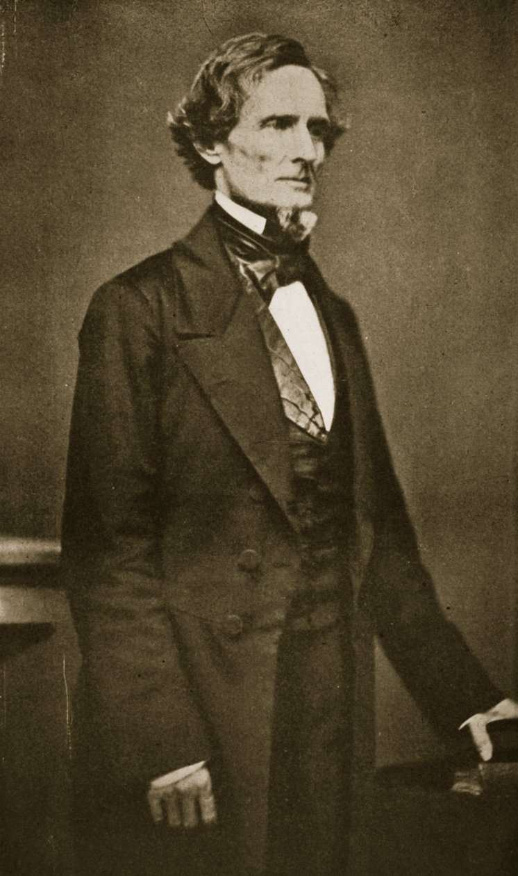 ಜೆಫರ್ಸನ್ ಡೇವಿಸ್, ದಕ್ಷಿಣ ಒಕ್ಕೂಟದ ಅಧ್ಯಕ್ಷ, 1859-60 ಟರ್ಕ್ by Mathew B. Brady