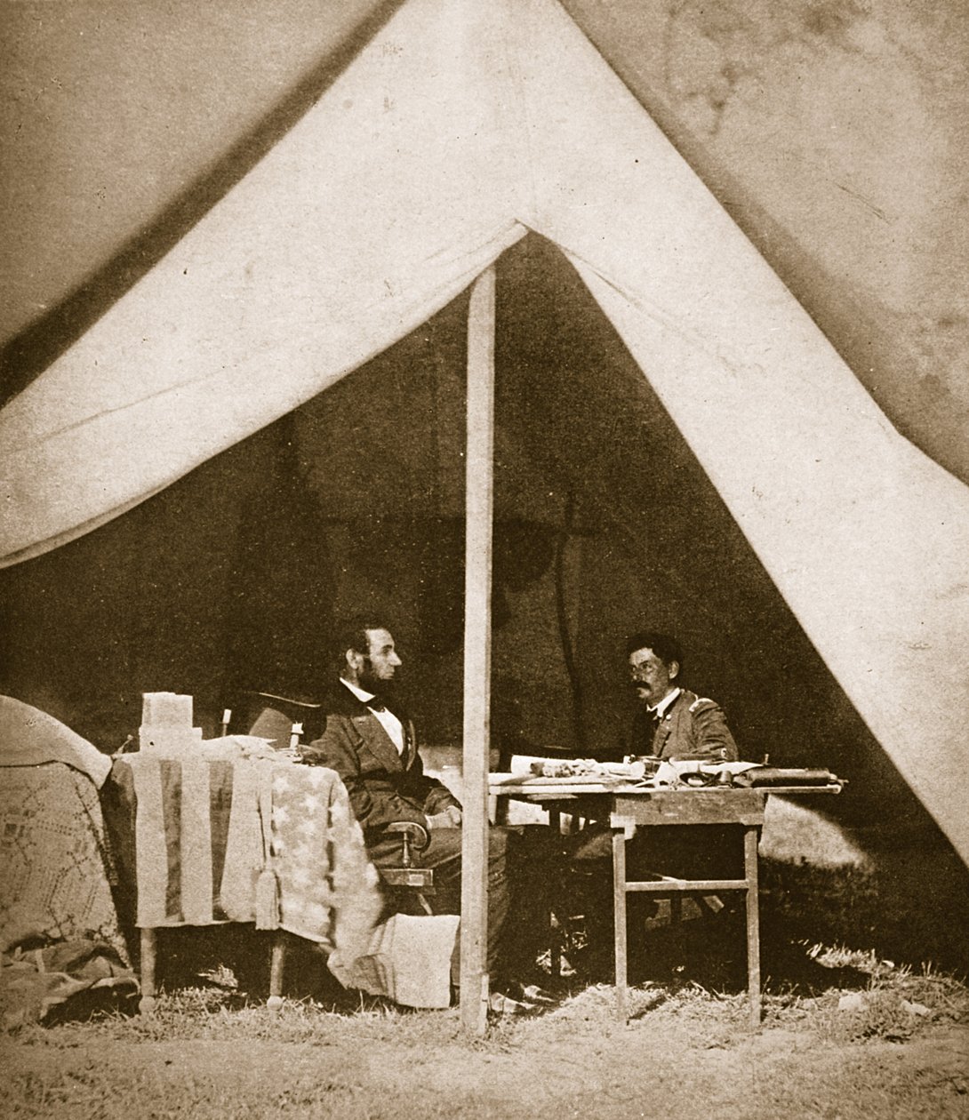 Başkan Lincoln ve General MccLellan, MccLellan