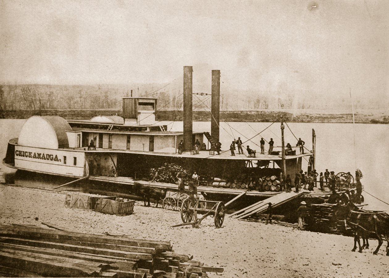 Malzeme Taşımacılığı, 1861-65 by Mathew B. Brady