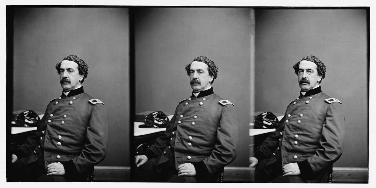 Birlik Brig. Orgeneral Abner Doubleday, 1862 başlarında by Mathew B. Brady
