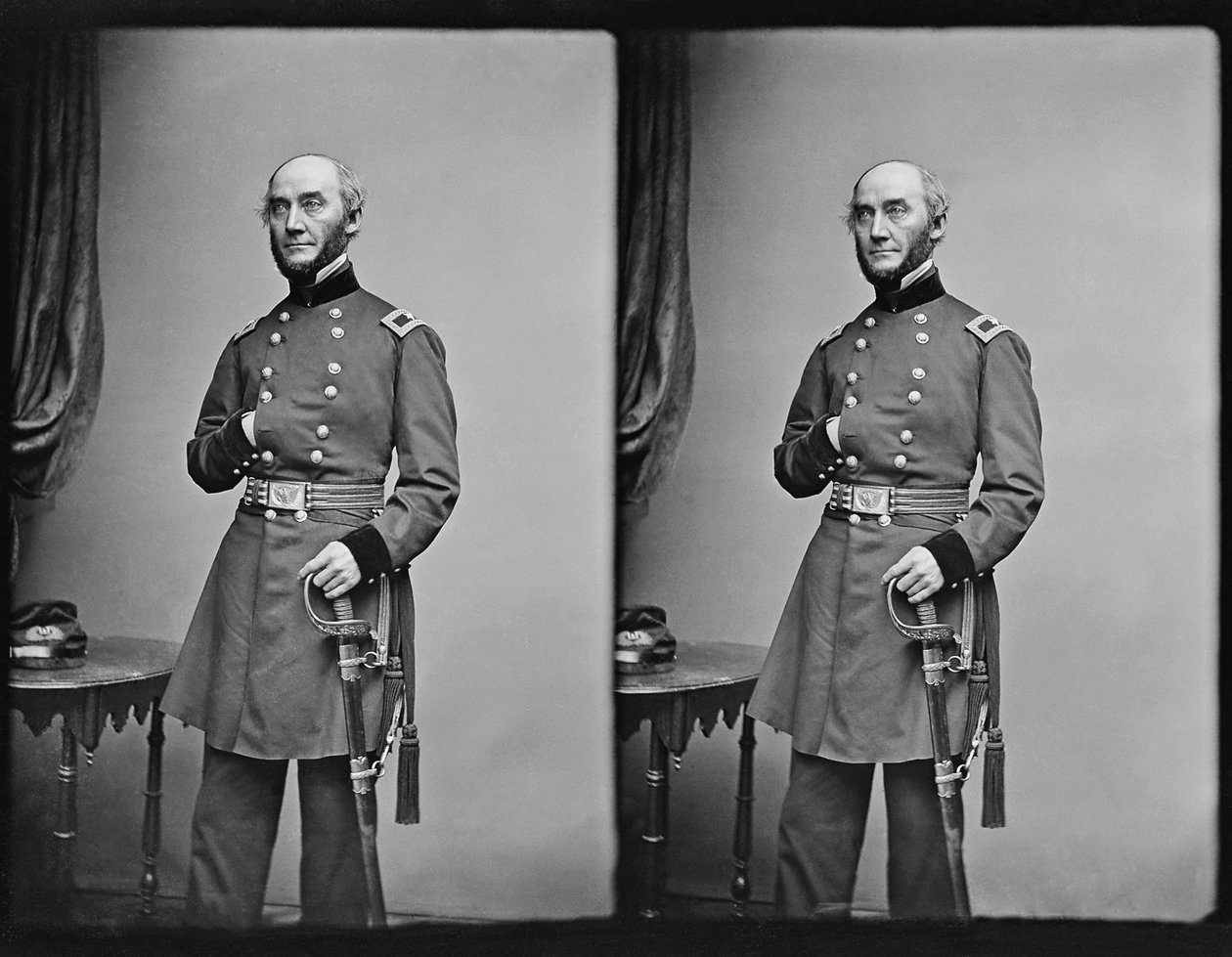 Birlik Brig. General George W. Cullum, yak. Kasım 1861 by Mathew B. Brady