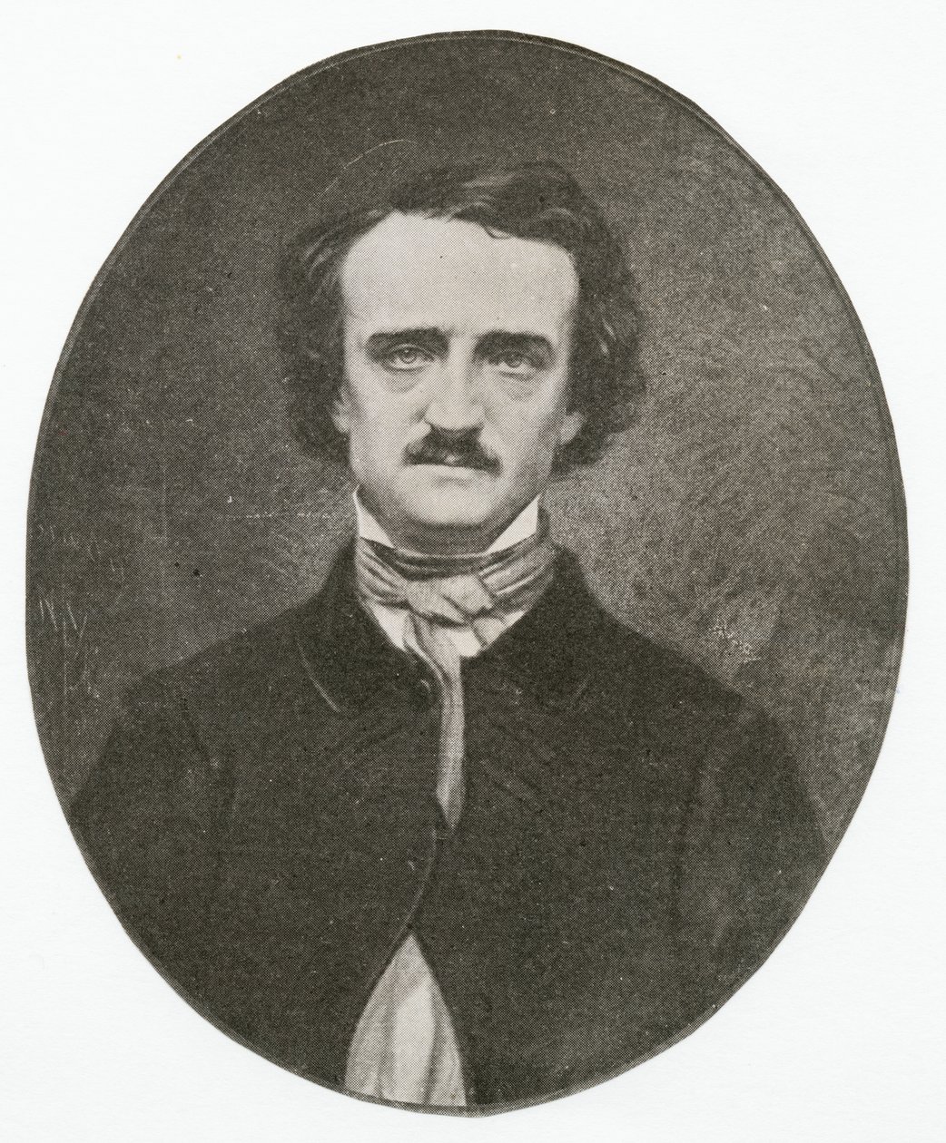 Edgar Allan Poe (1809-1849) by Mathew B. Brady