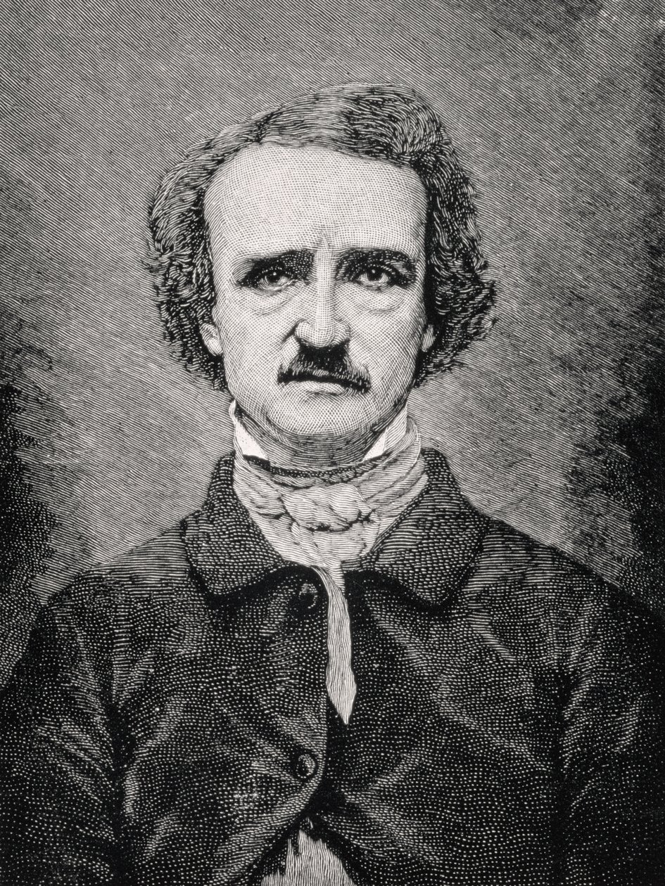 Edgar Allan Poe (1809-1849) by Mathew B. Brady