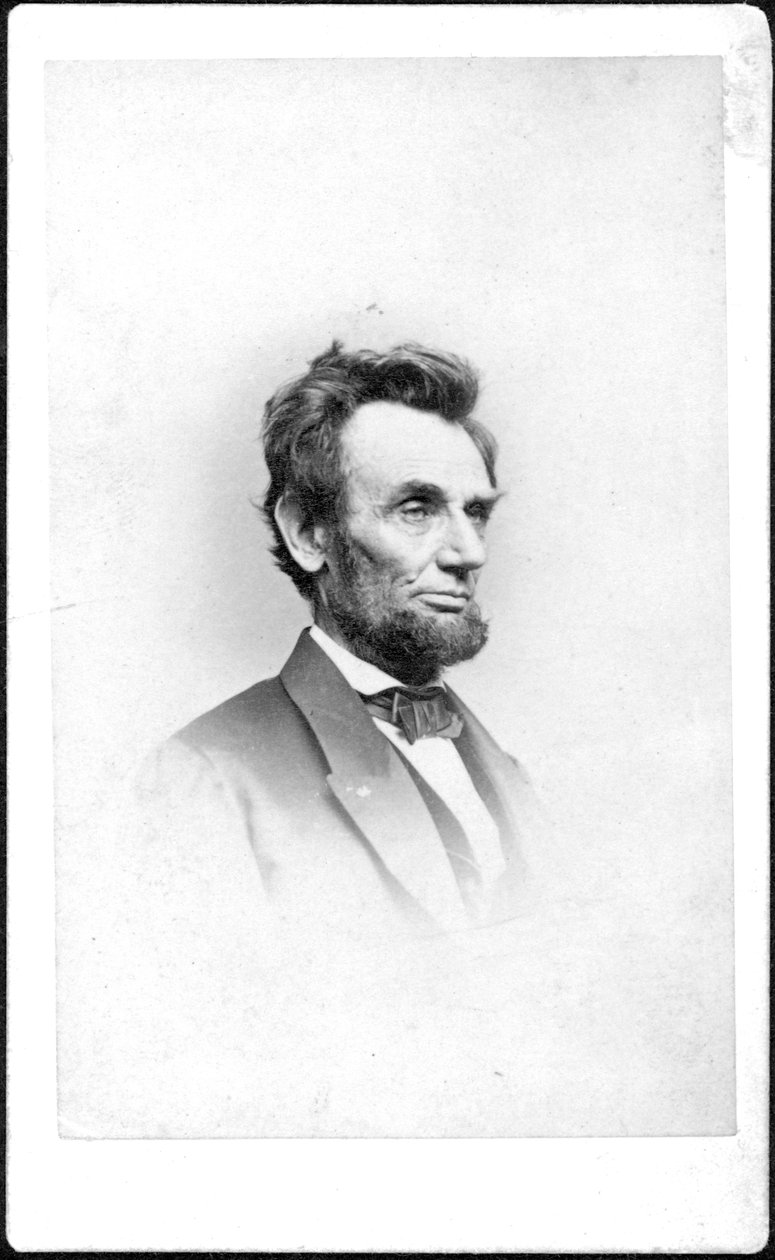 Başkan Lincoln hayatının son haftasında, 1865 by Mathew B. Brady