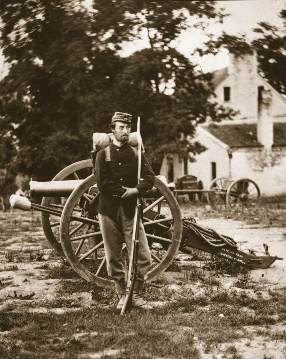 D.W.C. Arnold, Birlik Ordusunda er, Harper