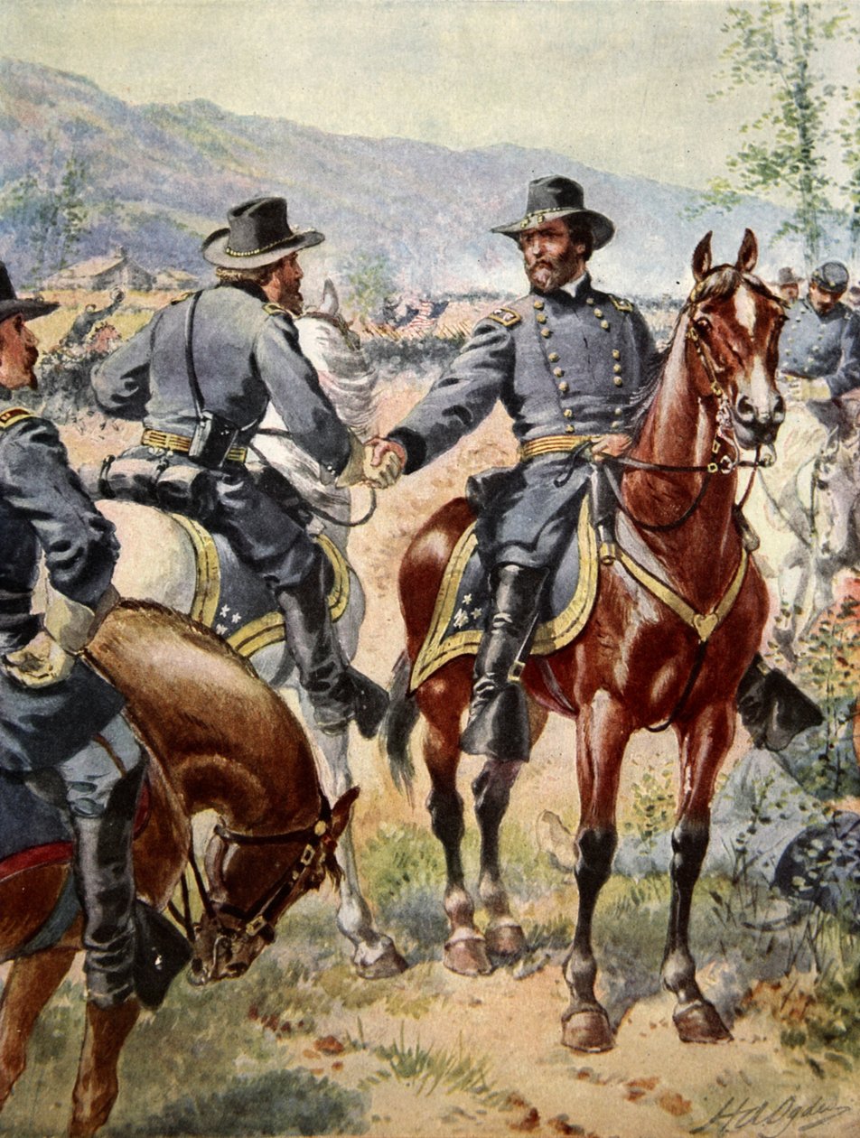 General George Henry Thomas (1816-70) Chickamauga savaşında, 20 Eylül 1863 by Mathew B. Brady