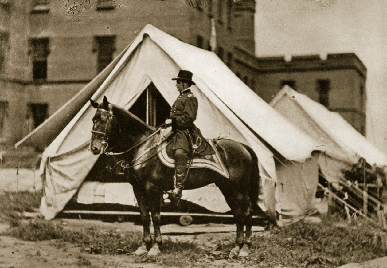 Atlı General Fahişe, 1863 by Mathew B. Brady