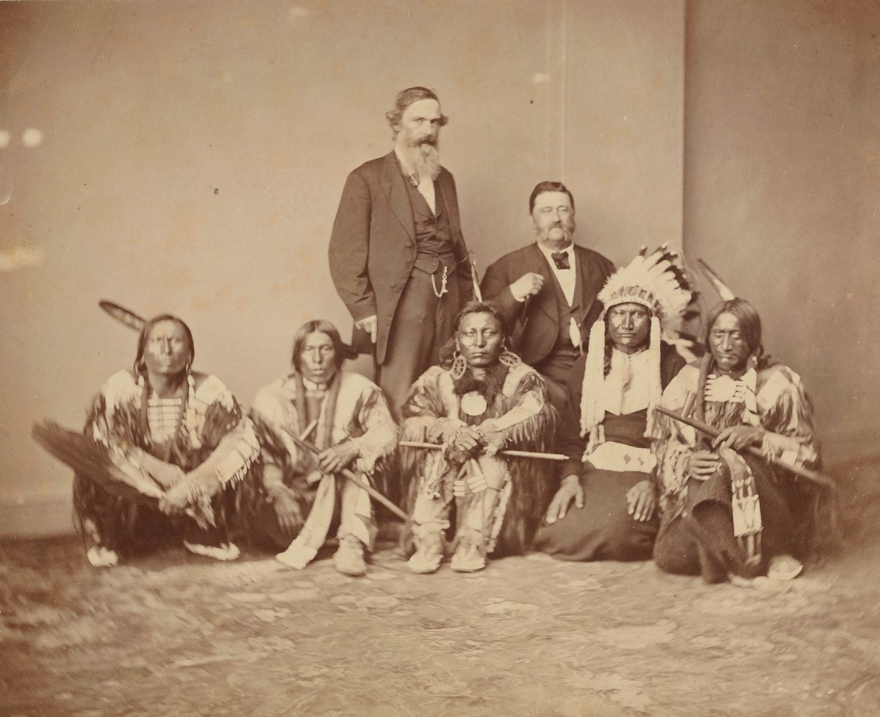 General J. E. Smith ve Kızılderililer, 1870