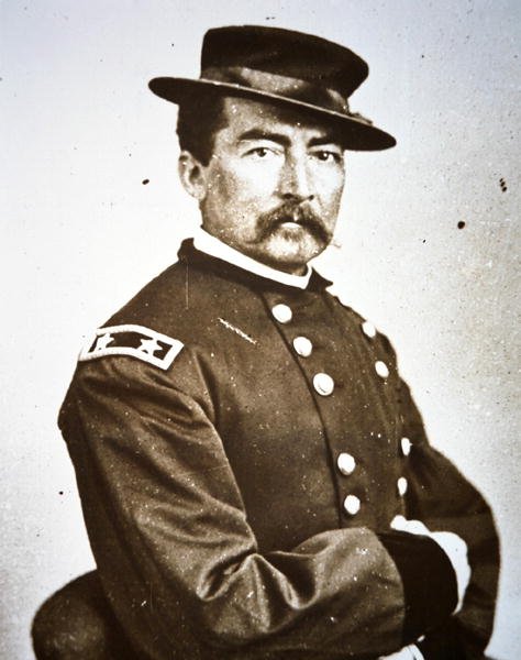 General Philip H. Sheridan (1831-88) (s/b fotoğraf) by Mathew Brady