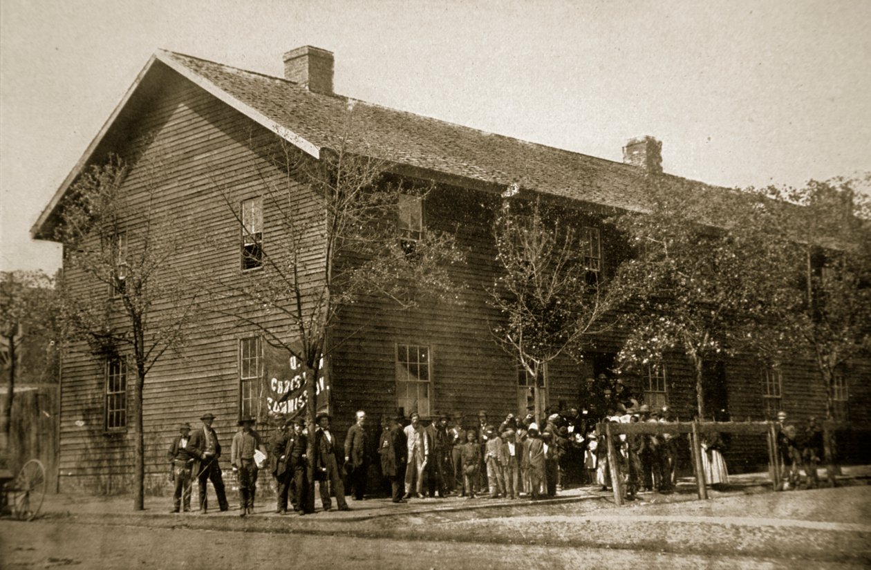 Hıristiyan Komisyonu Genel Merkezi, Richmond, 1861-65 by Mathew B. Brady