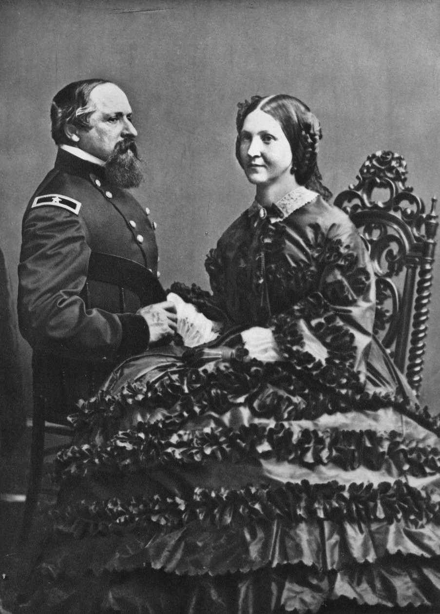 James B. ve Fannie Ricketts, c1860, 1939 by Mathew B. Brady