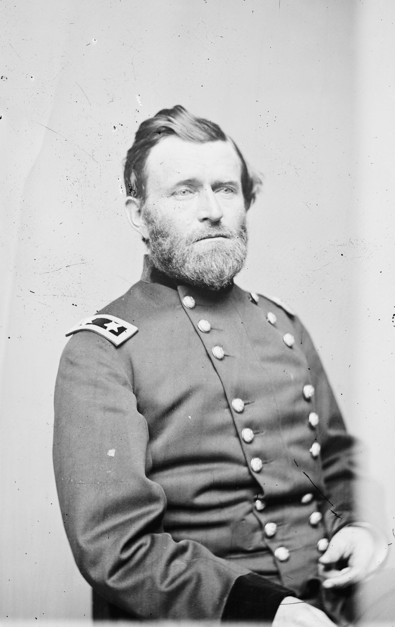 Tümgeneral Ulysses S. Grant, Federal Ordu subayı, 1861-5 by Mathew B. Brady