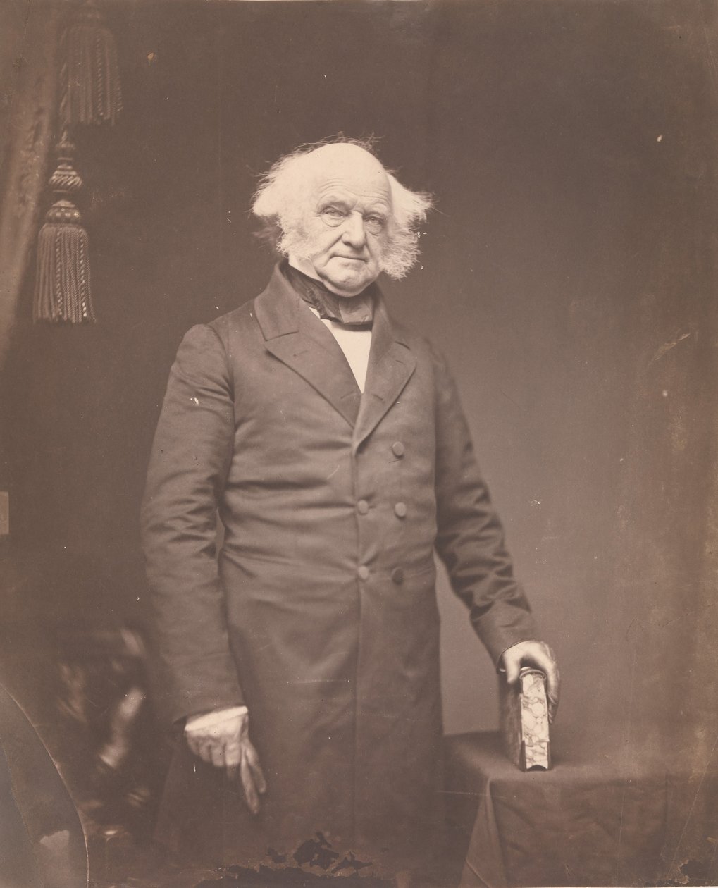 Başkan Martin Van Buren, 1855-58. by Mathew Brady