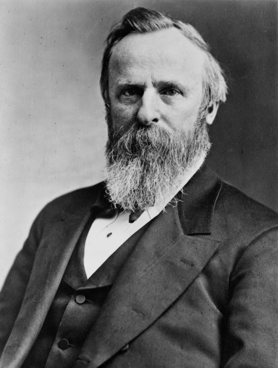 Başkan Rutherford B. Hayes, 1880 dolayları by Mathew B. Brady