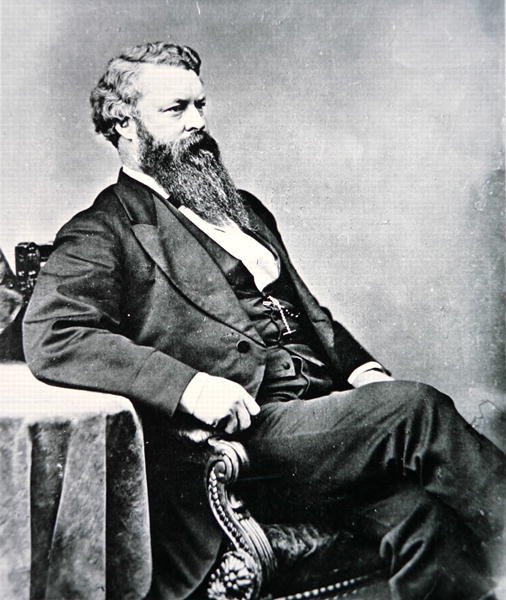 William Belknap (1829-90) 1876 (s/b fotoğraf) by Mathew Brady
