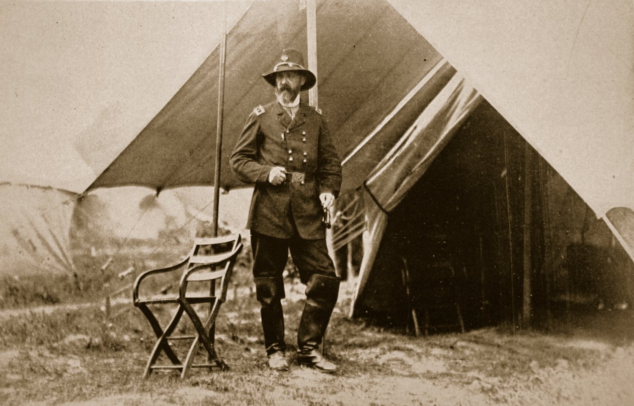 General G. Meade kampta by Mathew and studio Brady
