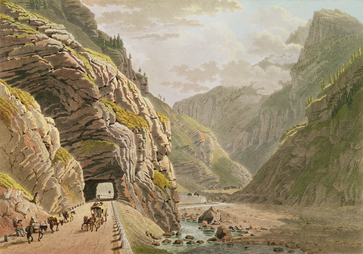 Valais Sınırı yakınlarındaki Galerie d
