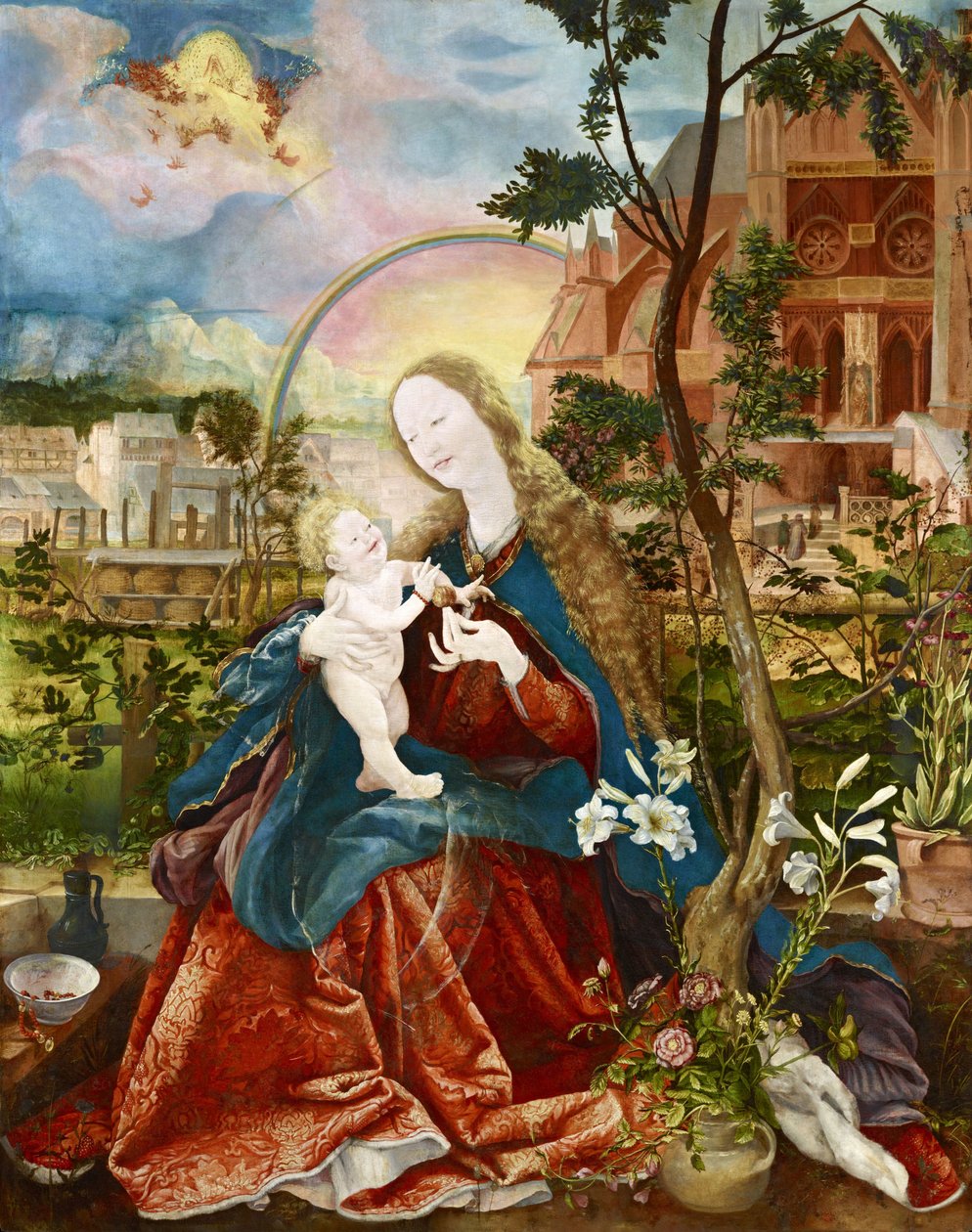 aptal Madonna by Matthias Grünewald