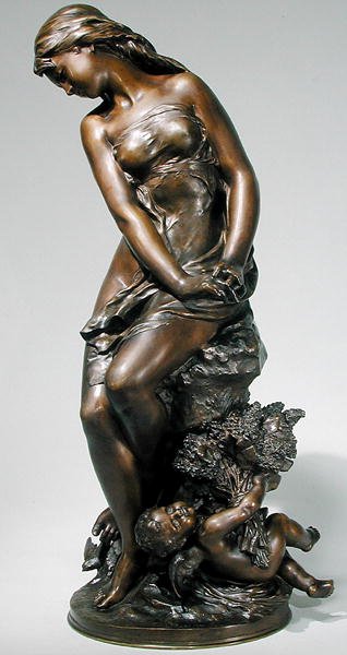 Bahar Alegorisi (bronz) (ayrıca bkz. 226235) by Mathurin Moreau