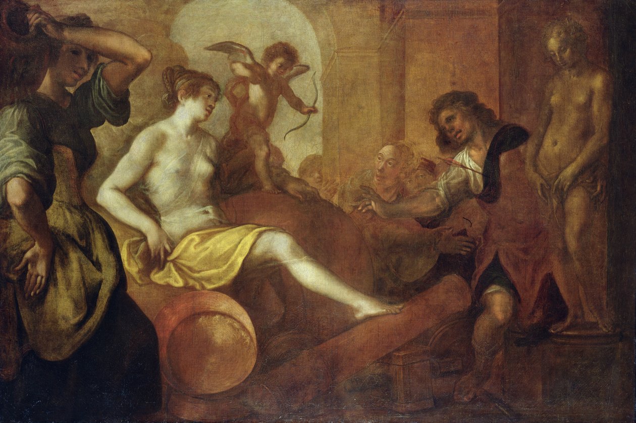 Pigmayonlarda Venüs Atölyesi, 1639 by Mattaeus Gundelach