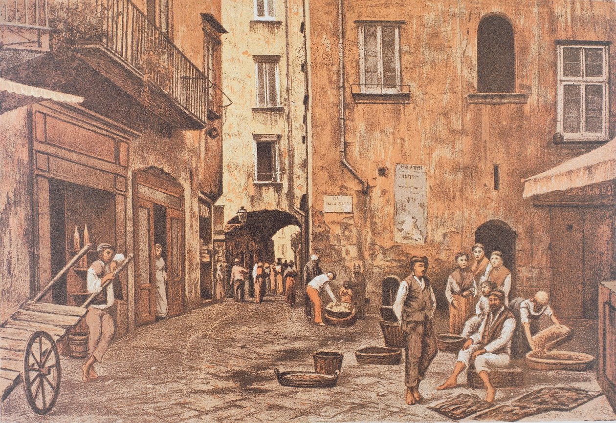 İtalya, Napoli, Piazzetta di Porto, Matteo Zampella by Matteo Zampella