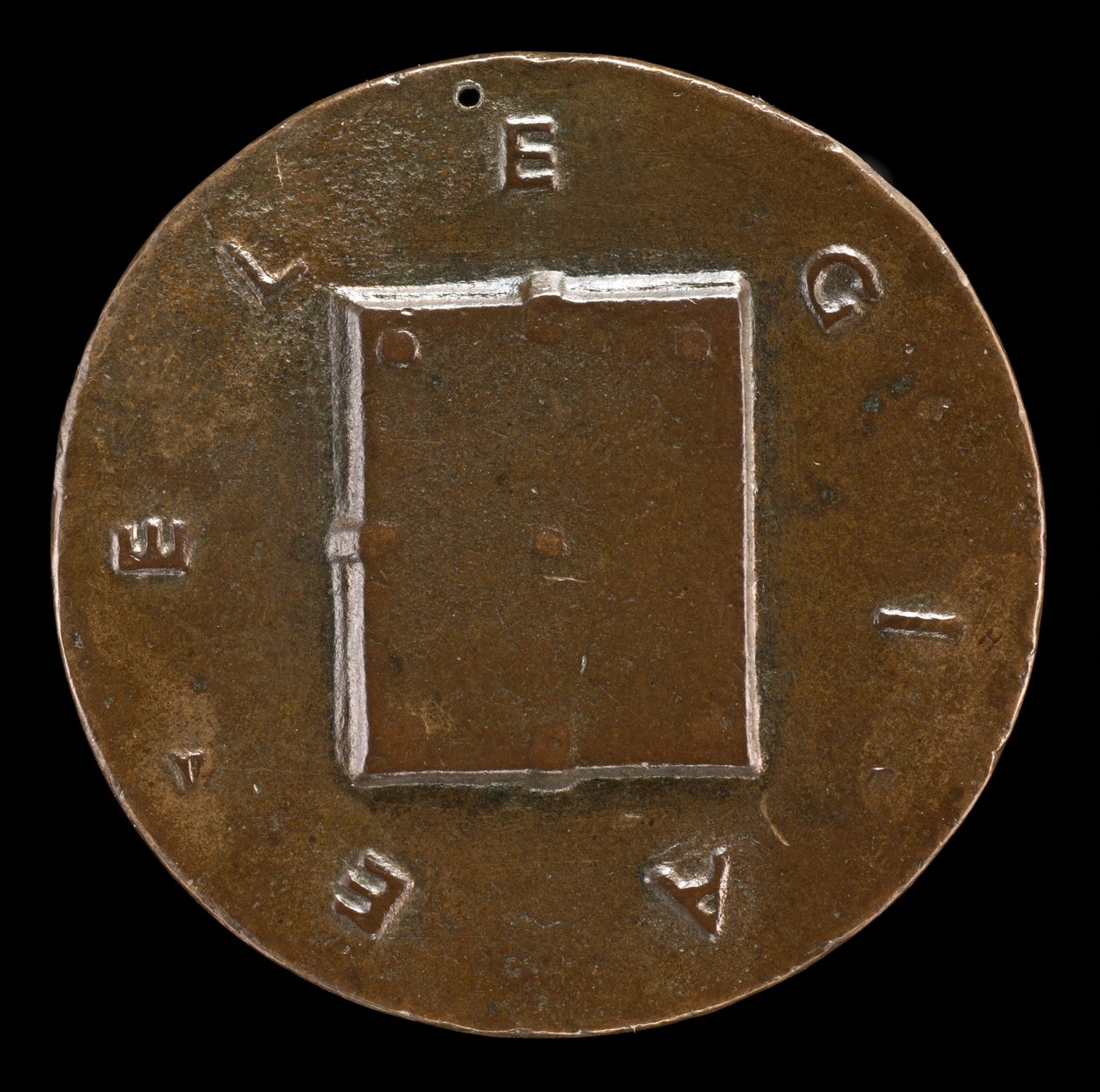 Kapalı Kitap [ters], c. 1446. by Matteo di Andrea de Pasti