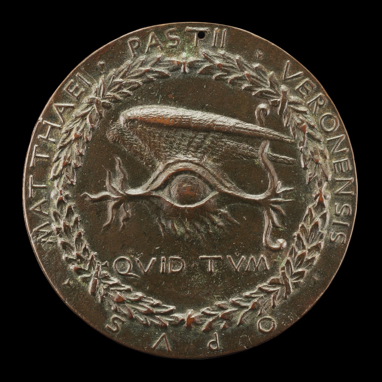 Kanatlı İnsan Gözü [ters], 14461450. by Matteo di Andrea de Pasti