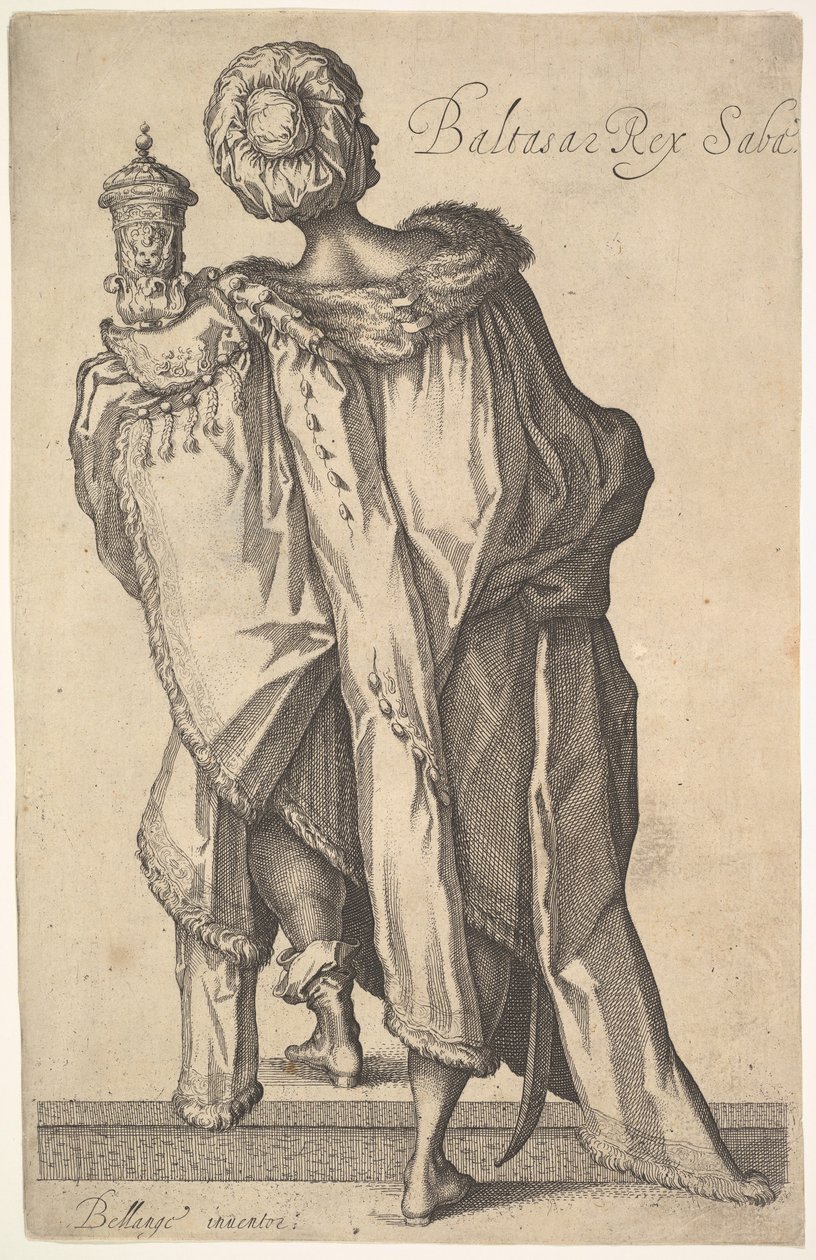 Balthasar, Jacques Bellange tarafından The Adoration of the Magi