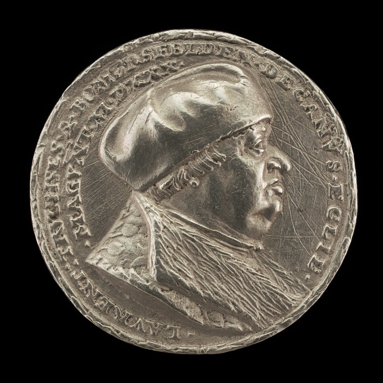 Lorenz Truchsess von Pommersfelden, 1473-1543, Mainz Katedrali Dekanı [ön yüz]. by Matthes Gebel