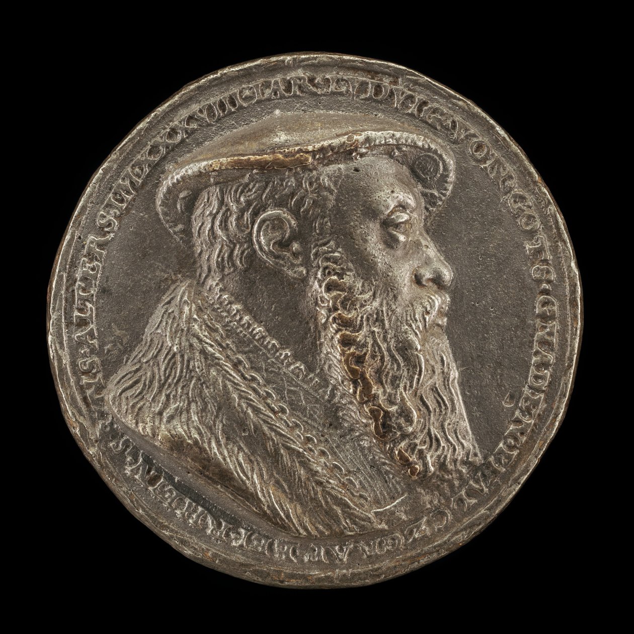 Ludwig X, 1495-1545, Bavyera Dükü 1514 [ön yüz], 1535. by Matthes Gebel