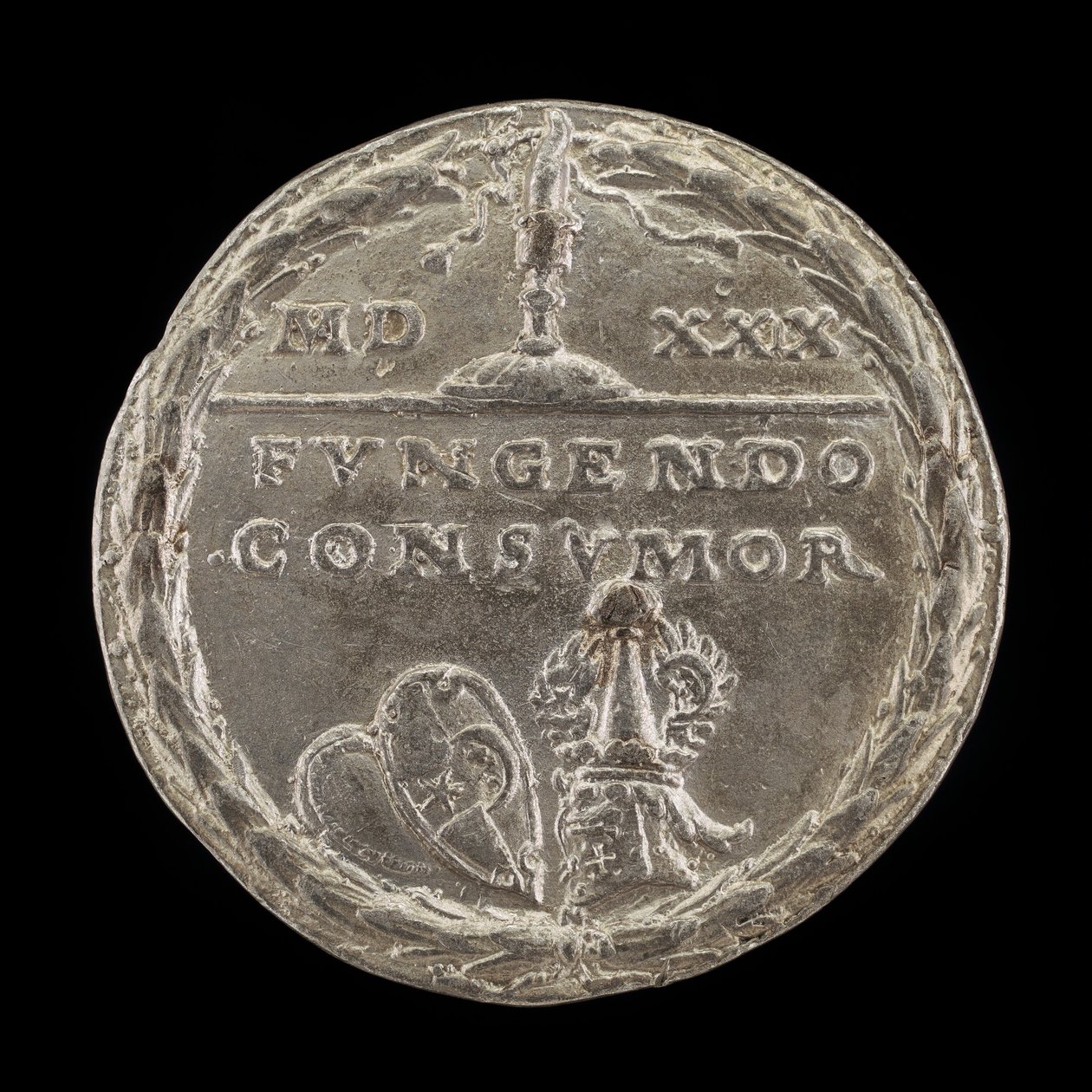 Kalkanlar ve Miğfer [ters], 1529. by Matthes Gebel