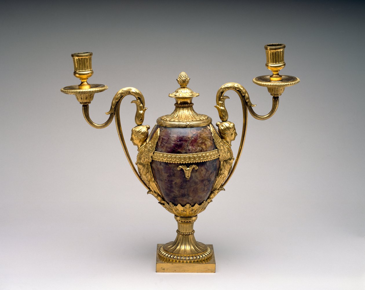 Şamdan, c.1772 (mavi john ve ormolu) by Matthew Boulton