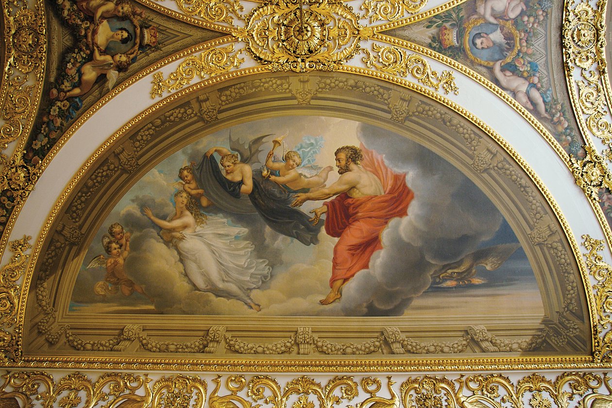 Cupid ve Venüs ile Jüpiter by Matthew Cotes Wyatt