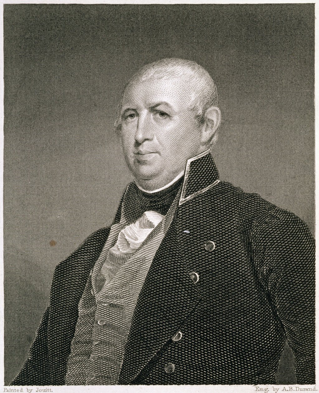 ಐಸಾಕ್ ಶೆಲ್ಬಿ (1750-1826) ಆಶರ್ ಬ್ರೌನ್ ಡ್ಯುರಾಂಡ್ (1796-1886) ಟರ್ಕ್‌ನಿಂದ ಕೆತ್ತಲಾಗಿದೆ by Matthew Harris Jouett