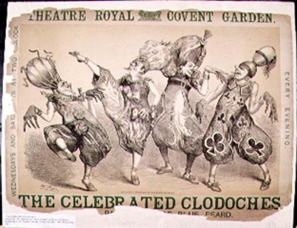 The Celebrated Clodoches, Henry J. Bryon tarafından üretilen, Theatre Royal, Covent Garden, Londra