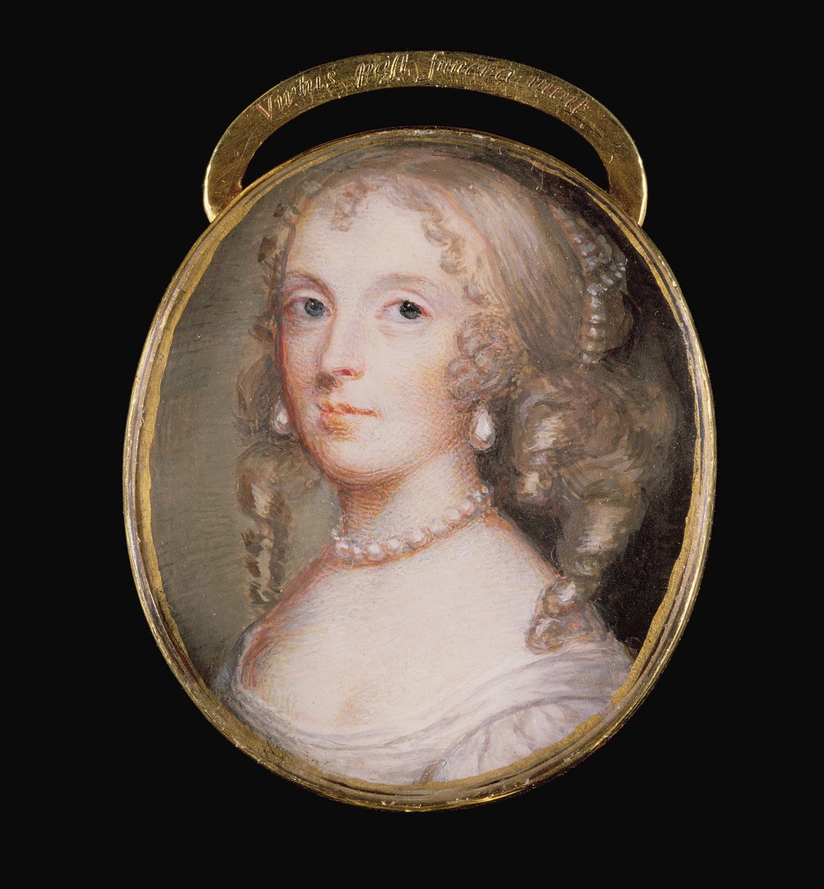 Susannah, Lady Dormer, c.1662 (parşömen üzerine wc) by Matthew Snelling