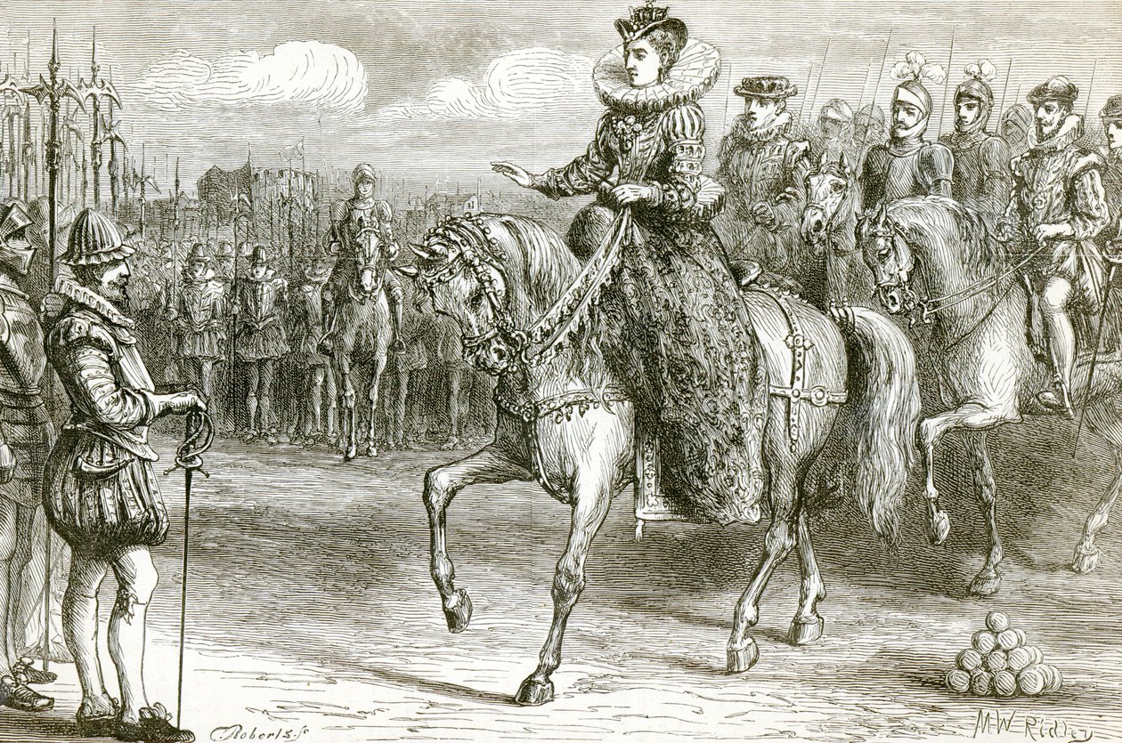Kraliçe Elizabeth, Tilbury