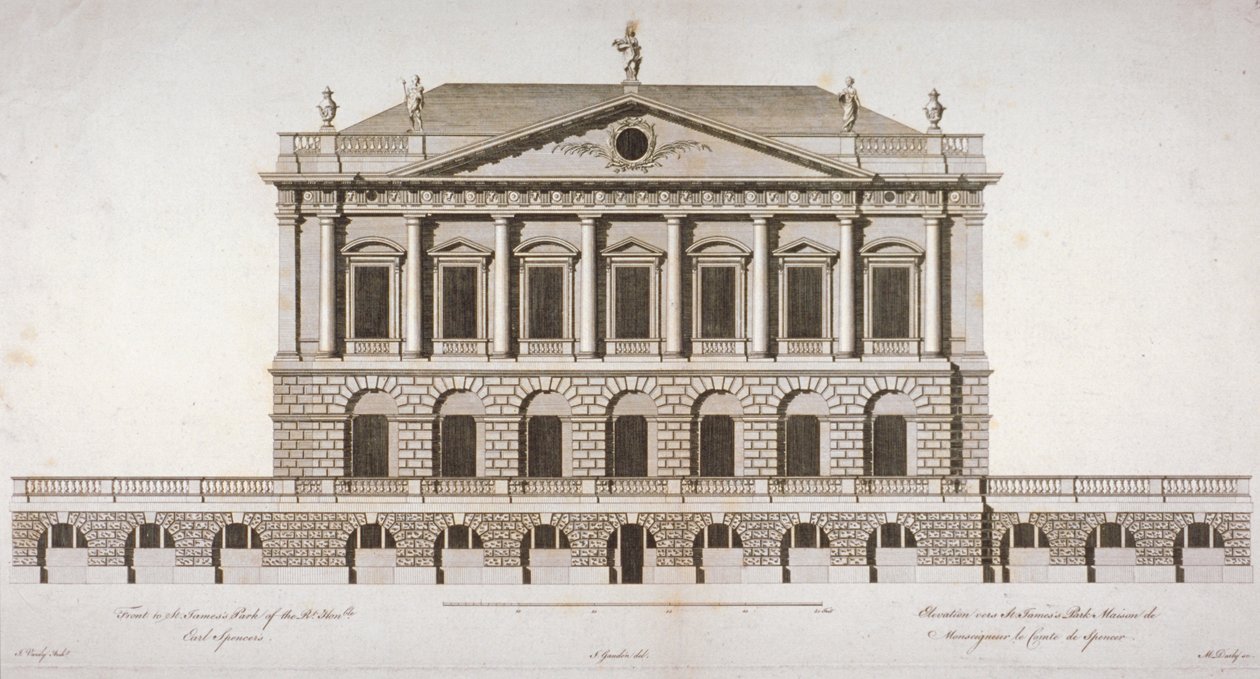 Buckingham House Yüksekliği, St James